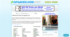 Desktop Screenshot of opgaver.com